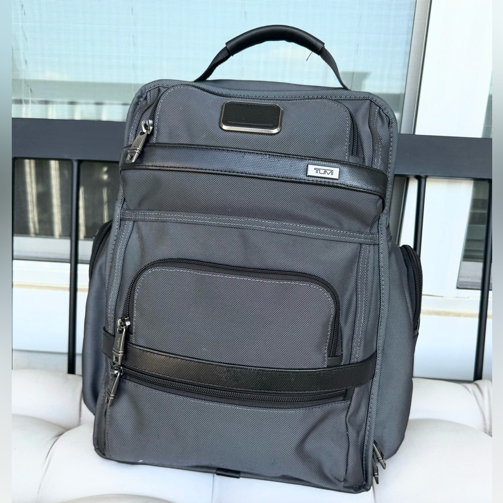 Tumi Alpha 3 Briefpack with TUMI File Organizer